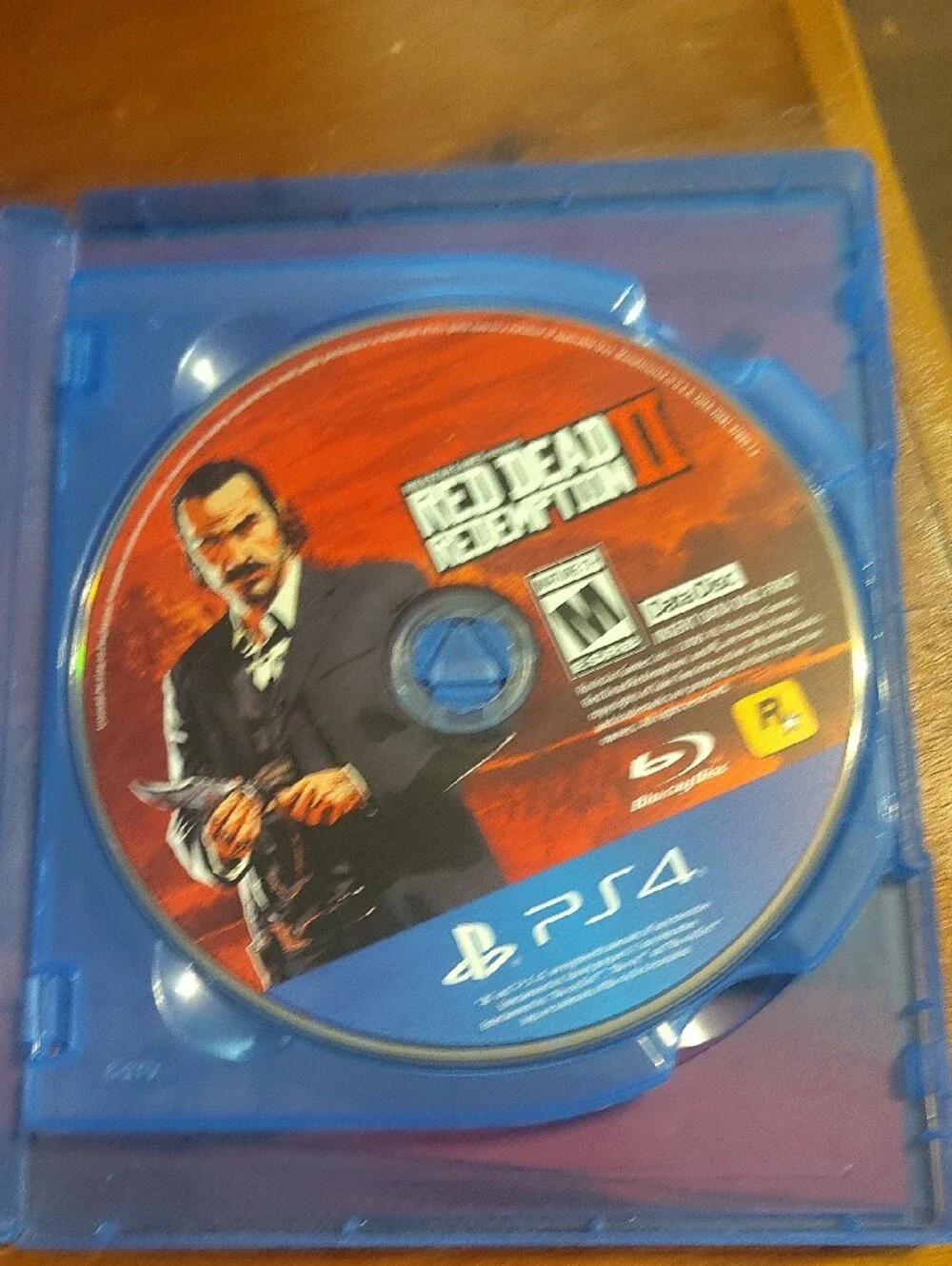 Sony PS4 Red Dead Redemption II Game Case - Red, Orange, Yellow, Black